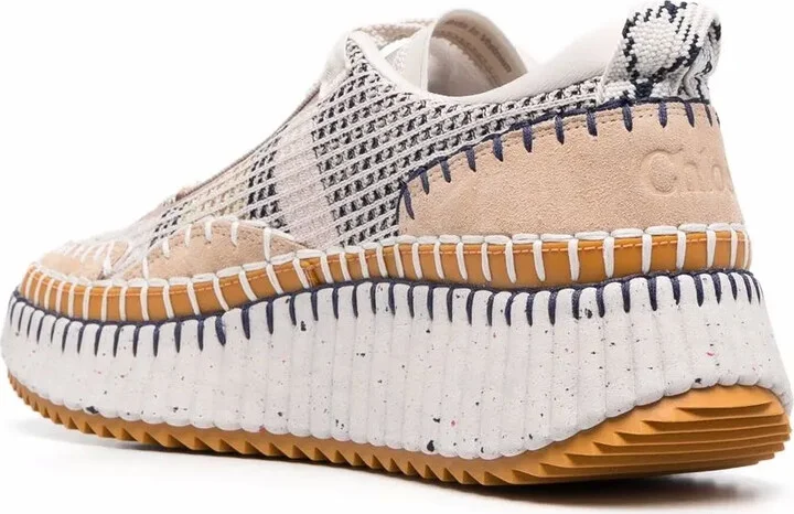 Whipstitch-Trim Sneakers - Image 3