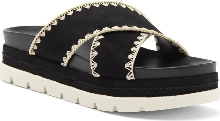 Whipstitched Platform Sandal