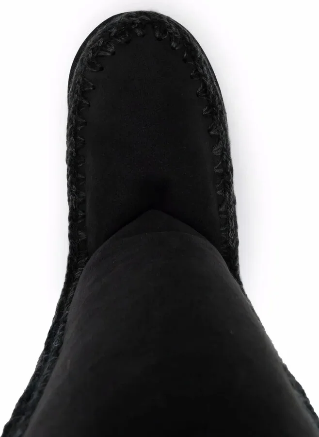 Whipstitched Sheepskin Boots - Image 4