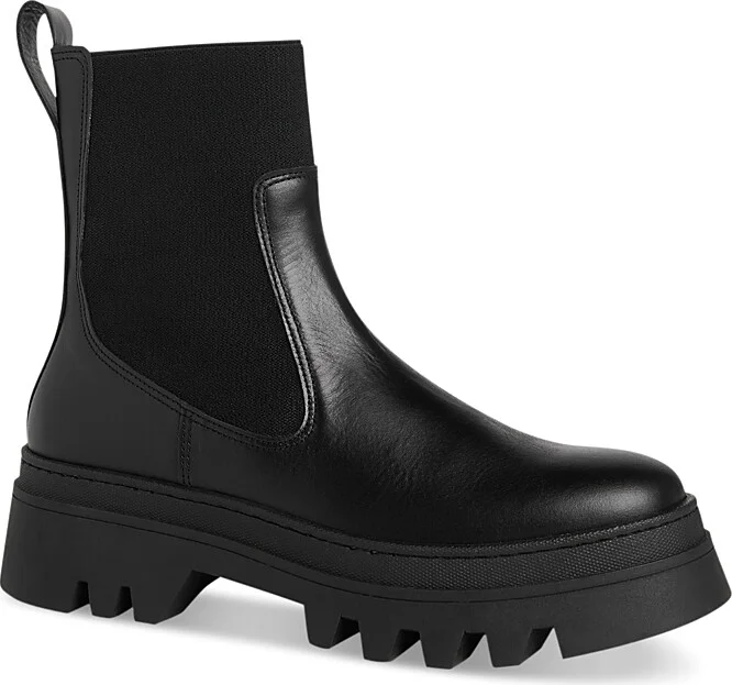 Whistles Women's Hatton Stretch Chunky Chelsea Booties