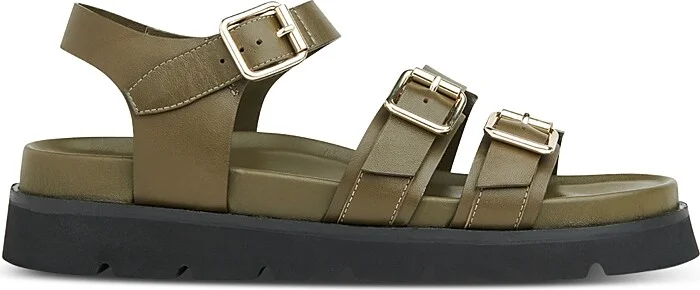 Whistles Women's Jemma Triple Buckle Flatform Sandals