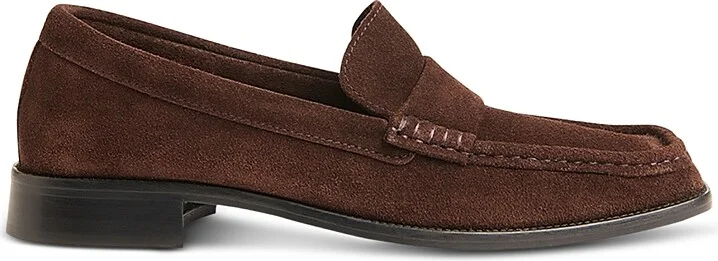 Whistles Women's Mora Square Toe Loafer Flats