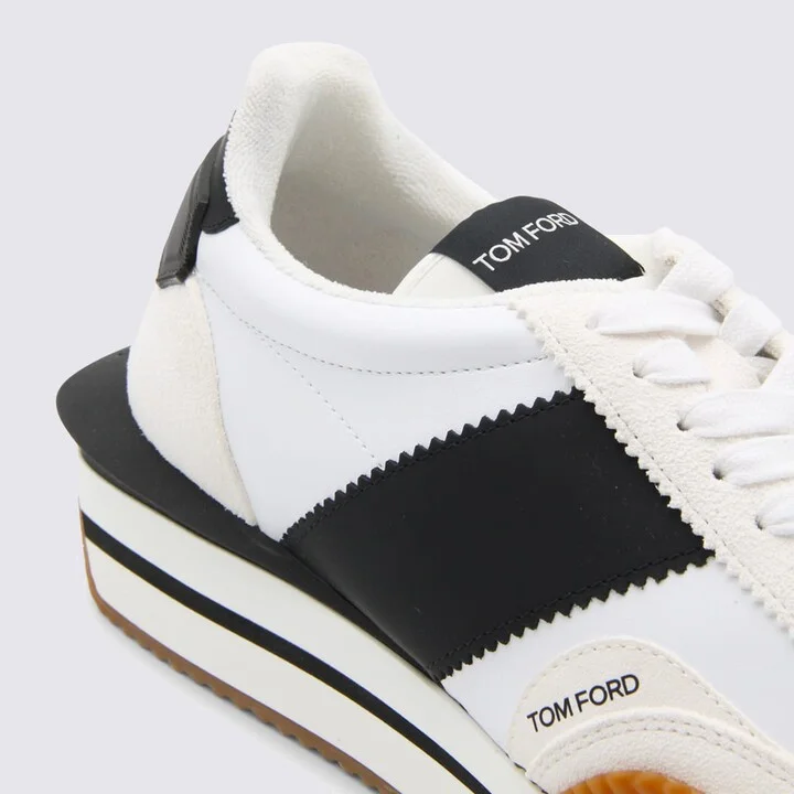 White And Black James Sneakers - Image 4