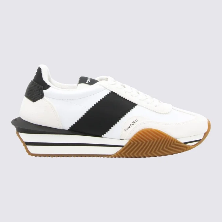 White And Black James Sneakers