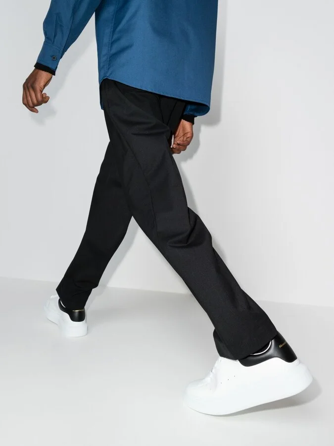 White And Black Oversized Sneakers - Image 3