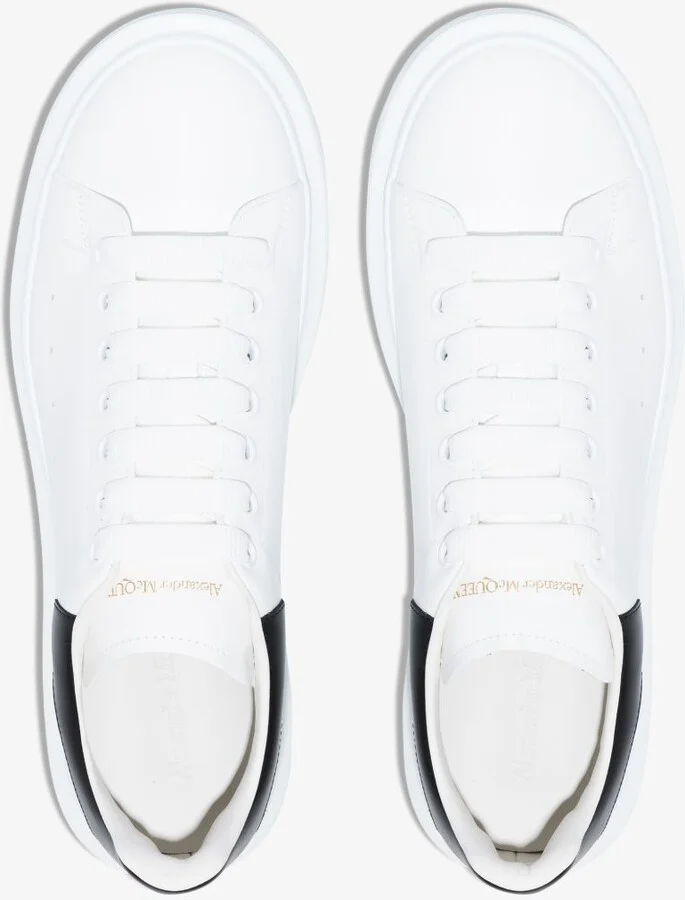 White And Black Oversized Sneakers - Image 4