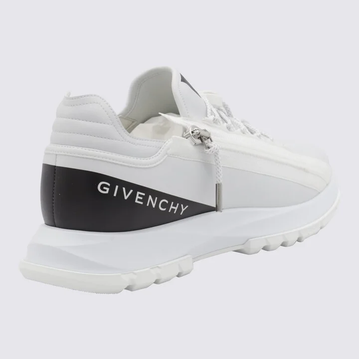 White And Black Sneakers - Image 2