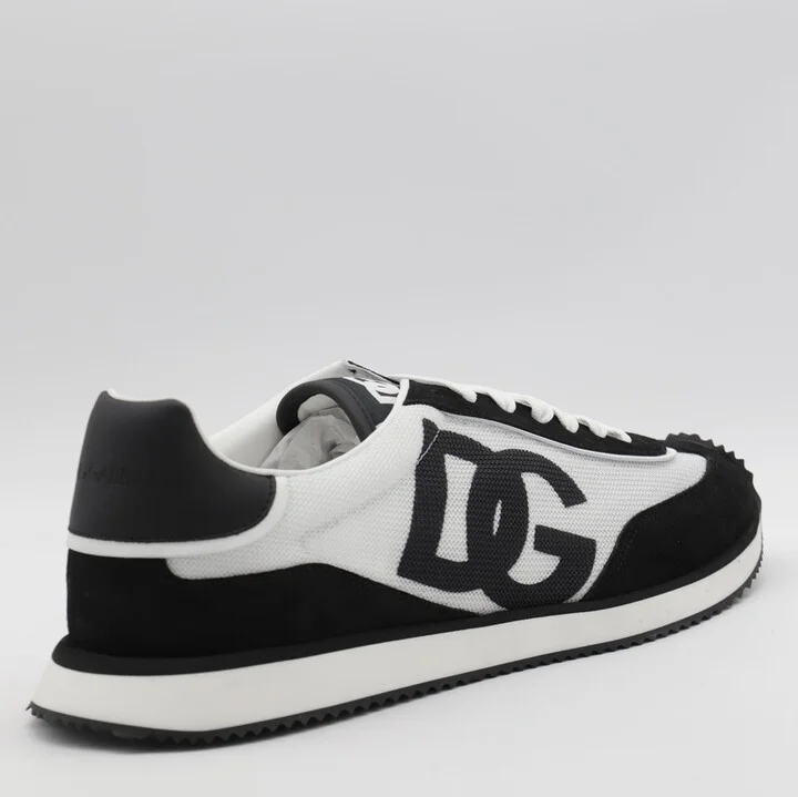 White And Black Sneakers - Image 2