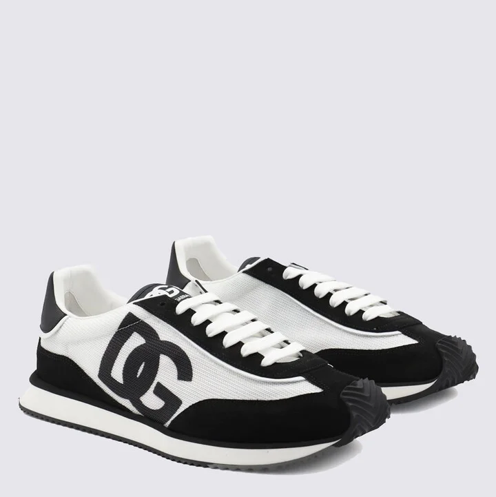 White And Black Sneakers - Image 3