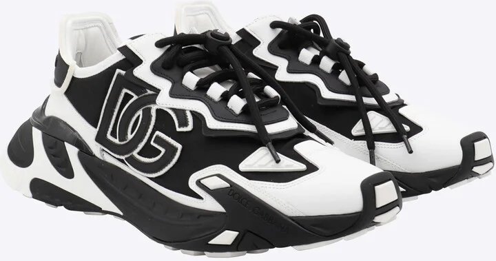 White And Black Sneakers - Image 2