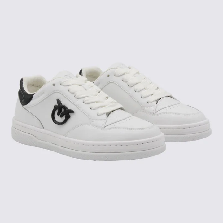 White And Black Sneakers - Image 2