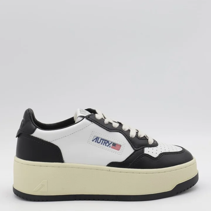 White And Black Sneakers