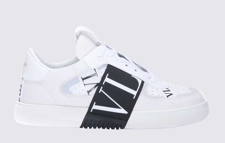 White And Black Vl7n Sneakers