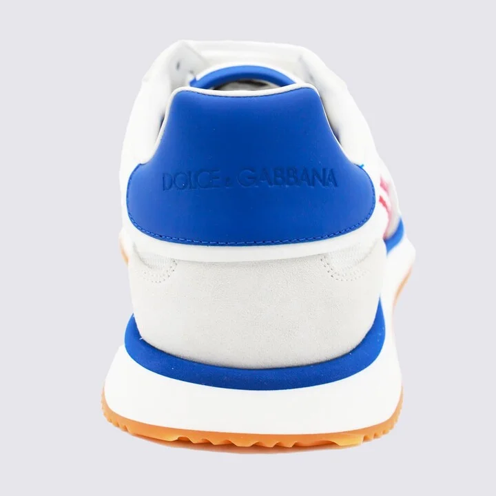 White And Blue Sneakers - Image 4