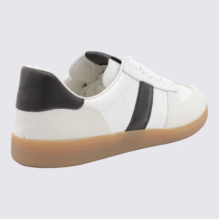 White And Blue Sneakers - Image 3