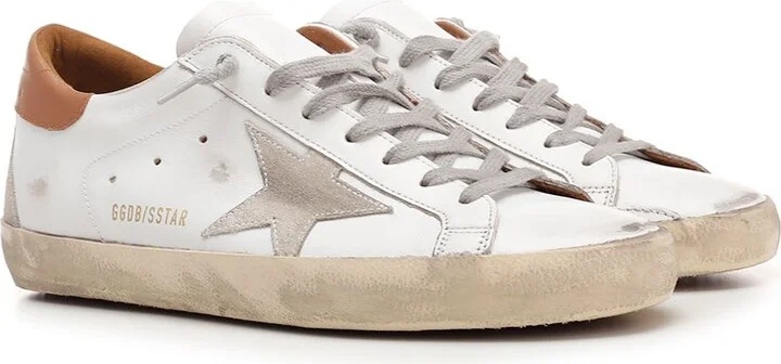White And Brown 'superstar' Sneakers - Image 2
