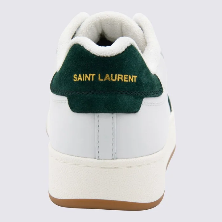 White And Green Sneakers - Image 4