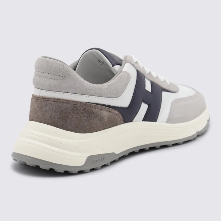 White And Grey Sneakers - Image 3