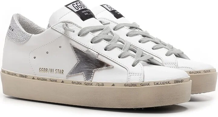 White And Silver 'hi Star' Sneakers - Image 2