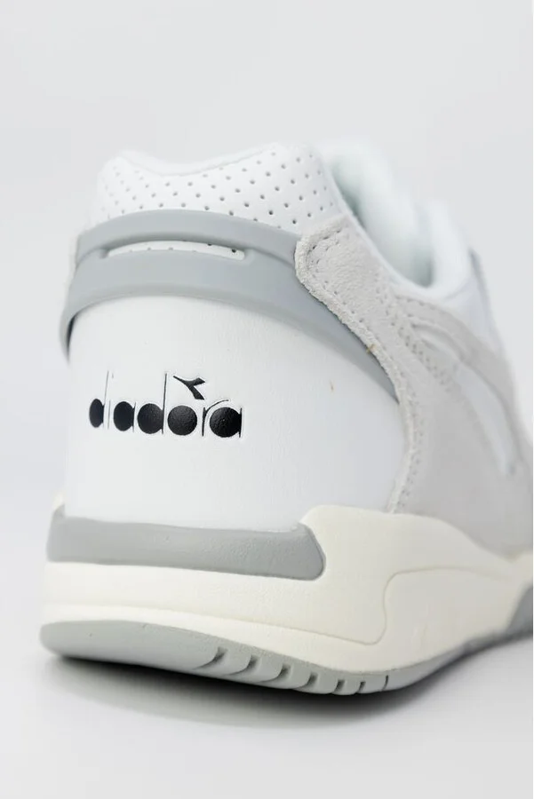 White Artificial Leather Men's Sneaker - Image 5