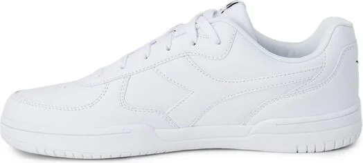 White Artificial Leather Men's Sneaker - Image 2
