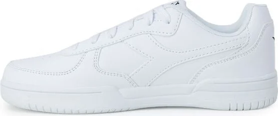 White Artificial Leather Women's Sneaker - Image 3