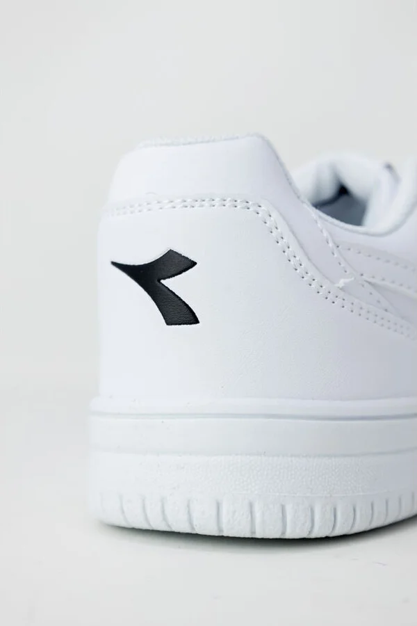 White Artificial Leather Women's Sneaker - Image 5
