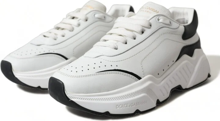 White Black Low Top Daymaster Sneakers Women's Shoes - Image 3