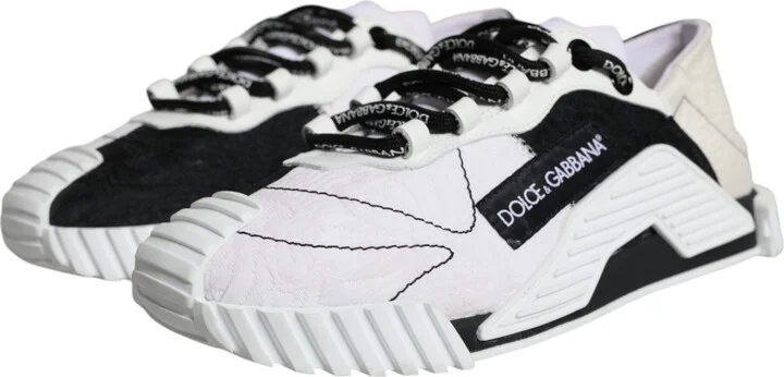 White Black Low Top NS1 Sneakers Women's Shoes (Pre-Owned) - Image 3