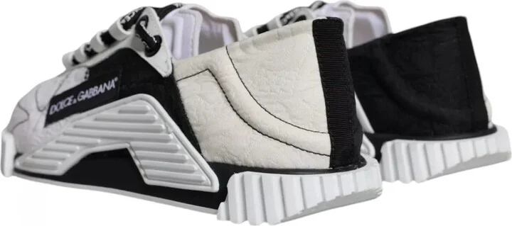 White Black Low Top NS1 Sneakers Women's Shoes (Pre-Owned) - Image 3