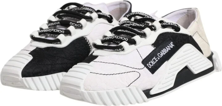White Black NS1 Low Top Sneakers Women's Shoes (Pre-Owned) - Image 4