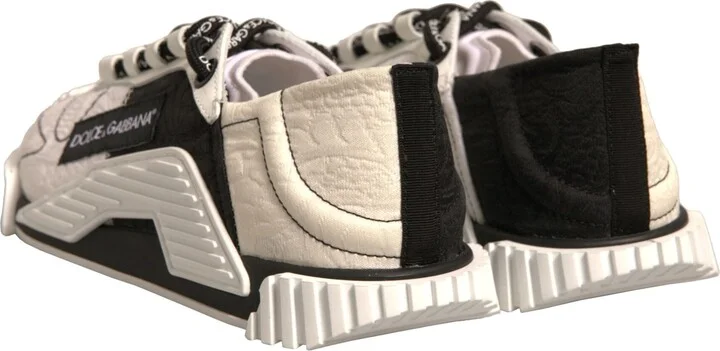White Black NS1 Low Top Sports Sneakers Women's Shoes (Pre-Owned) - Image 5