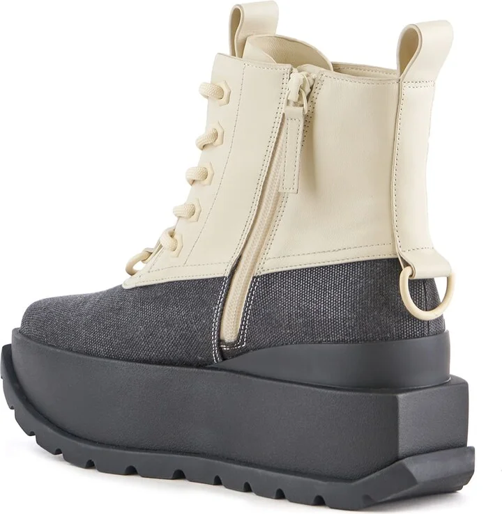 White / Black Roko Patrol Boot - Mono - Image 5