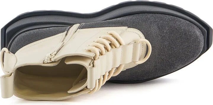 White / Black Roko Patrol Boot - Mono - Image 6
