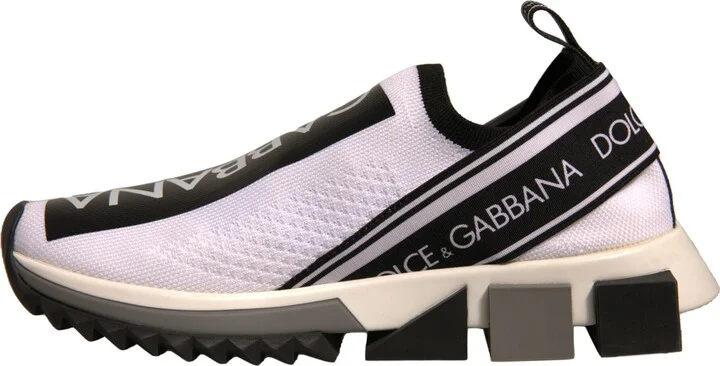 White Black Slip On Sorrento Sneakers Women's Shoes (Pre-Owned) - Image 5