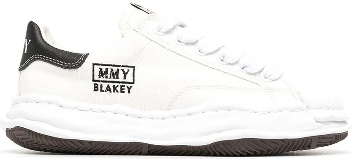 White Blakey Low Top Sneakers