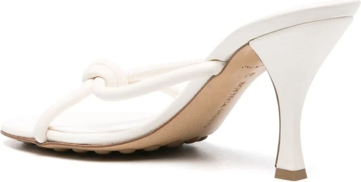 White Blink 80 Leather Mules - Image 3