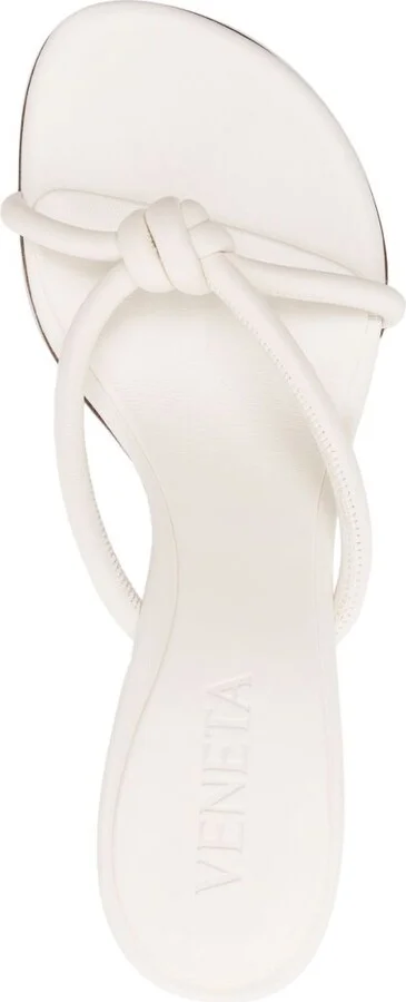 White Blink 80 Leather Mules - Image 4