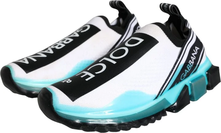 White Blue Slip On Sorrento Sneakers Women's Shoes (Pre-Owned) - Image 3