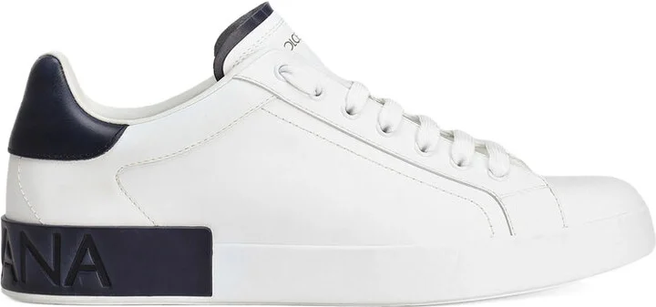 White Blue Sneakers