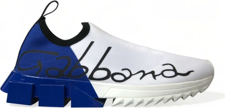White Blue Sorrento Low Top Men Casual Sneakers Men's Shoes