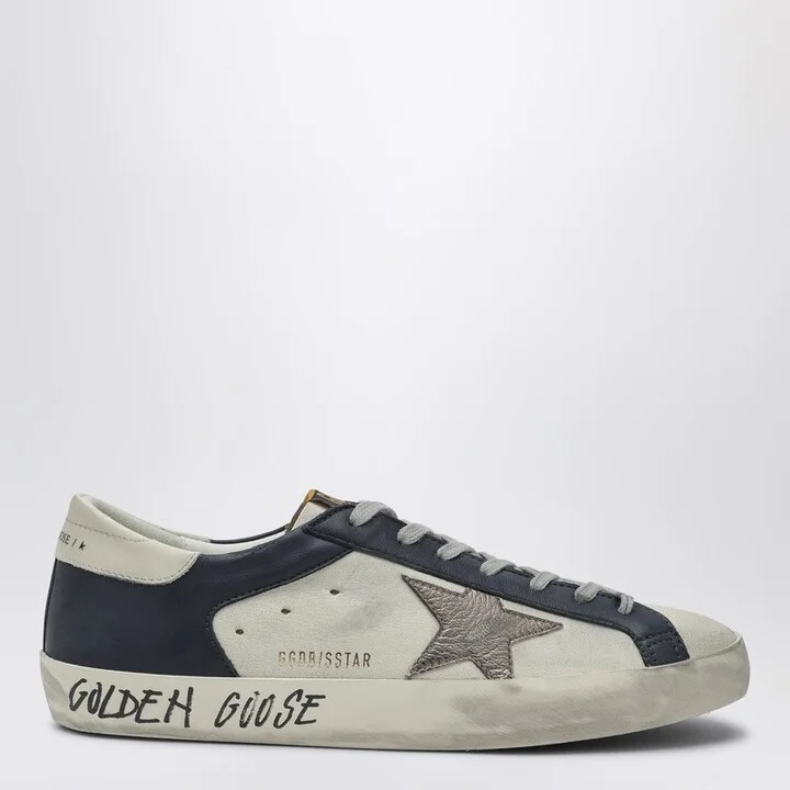 White/blue Super Star Sneaker