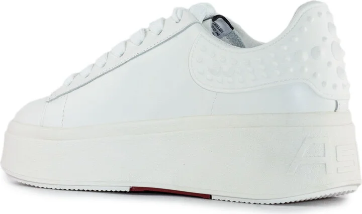 White Calf Leather Moby Sneakers - Image 2