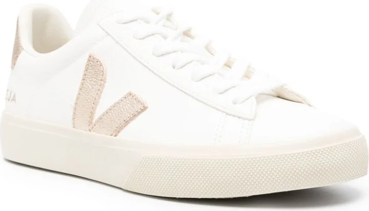 White Campo Leather Sneakers - Image 2