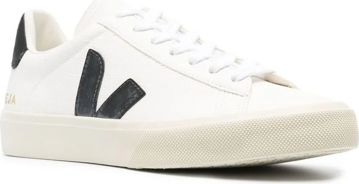 White Campo Leather Sneakers - Image 2