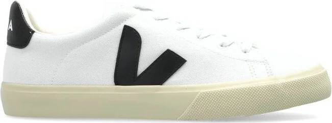 White canvas Campo sneakers