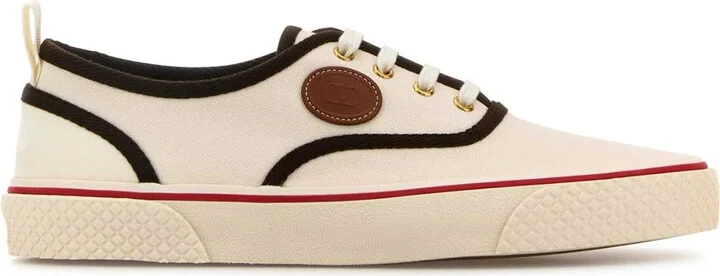 White Canvas Nojoke Sneakers
