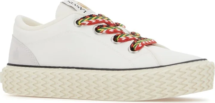 White Canvas Sneakers - Image 2