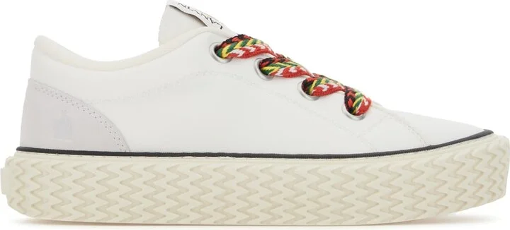 White Canvas Sneakers