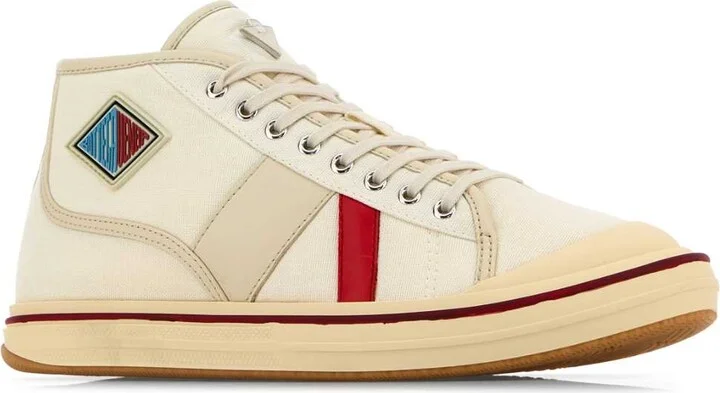 White Canvas Summer Sneakers - Image 2